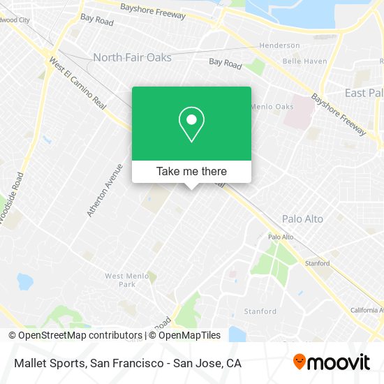 Mallet Sports map