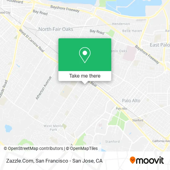 Mapa de Zazzle.Com