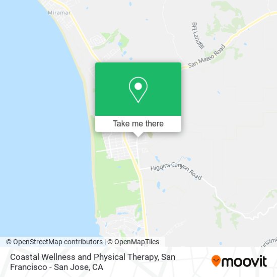 Coastal Wellness and Physical Therapy map