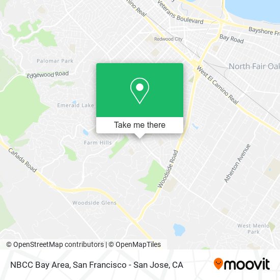 NBCC Bay Area map