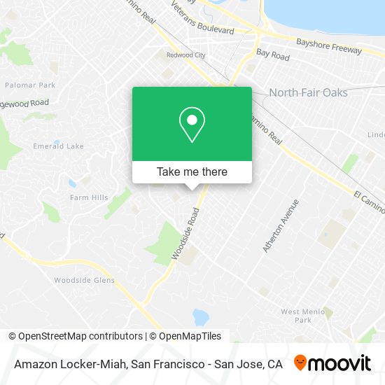 Amazon Locker-Miah map