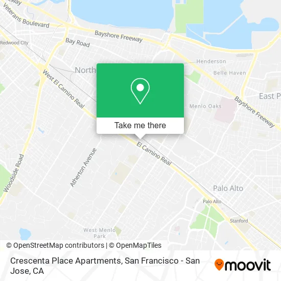 Crescenta Place Apartments map