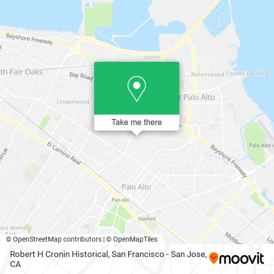 Robert H Cronin Historical map