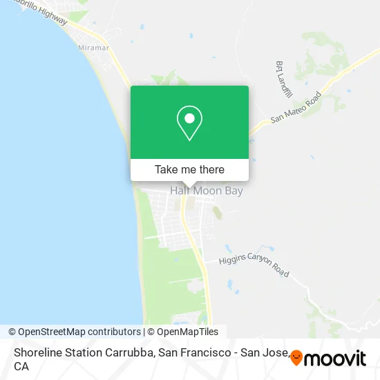 Mapa de Shoreline Station Carrubba