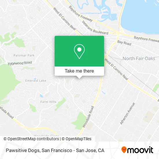 Pawsitive Dogs map