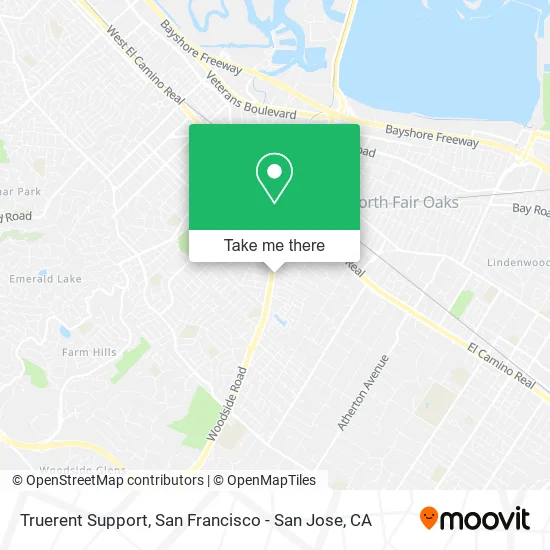 Truerent Support map