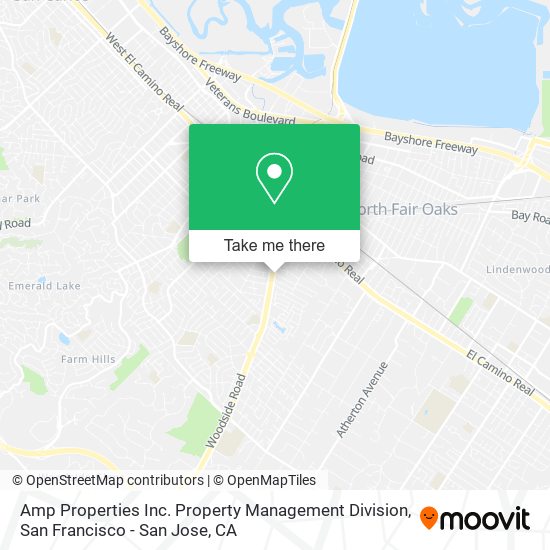 Mapa de Amp Properties Inc. Property Management Division