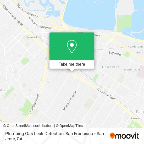 Plumbing Gas Leak Detection map