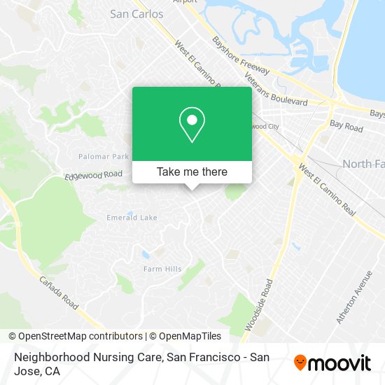 Neighborhood Nursing Care map