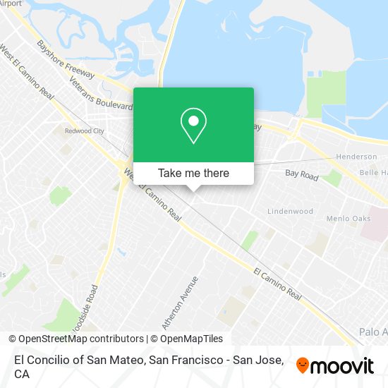 El Concilio of San Mateo map