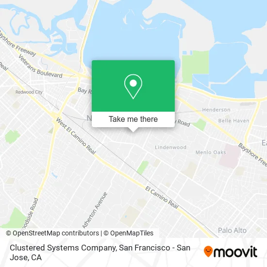 Mapa de Clustered Systems Company