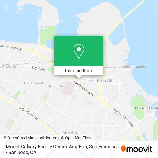 Mapa de Mount Calvary Family Center Aog Epa