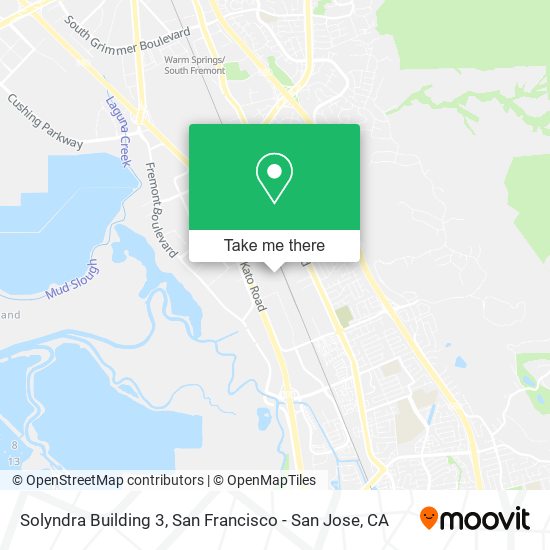 Solyndra Building 3 map