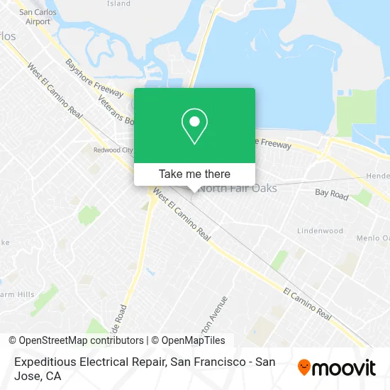 Expeditious Electrical Repair map