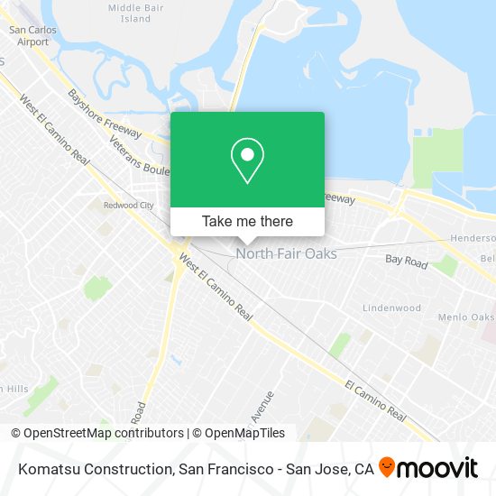 Komatsu Construction map