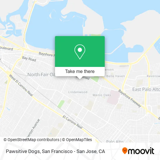 Mapa de Pawsitive Dogs