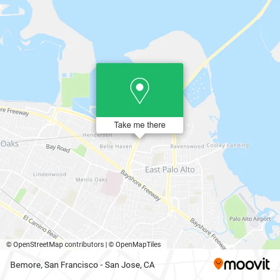 Mapa de Bemore