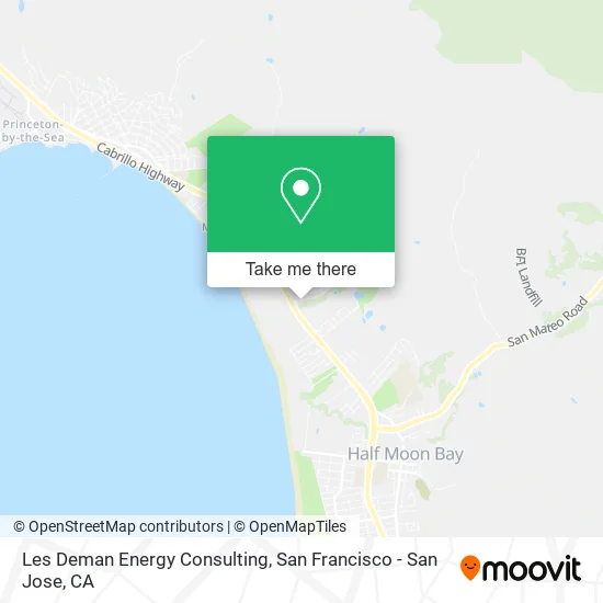 Mapa de Les Deman Energy Consulting