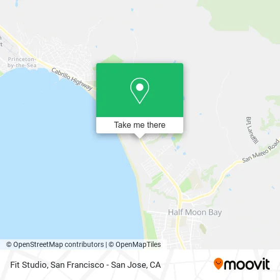Mapa de Fit Studio