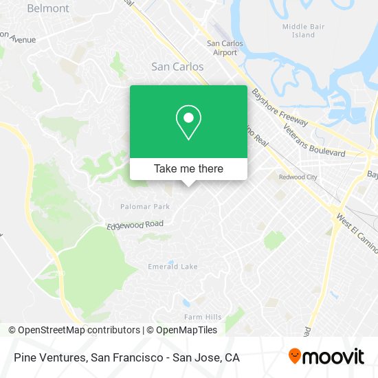 Pine Ventures map