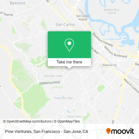 Pine Ventures map
