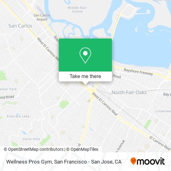 Wellness Pros Gym map