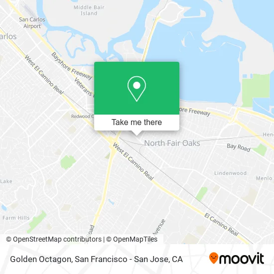 Golden Octagon map