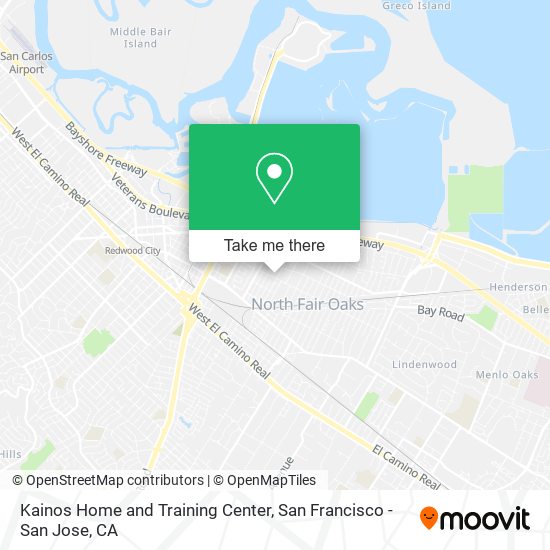 Kainos Home and Training Center map