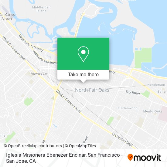 Iglesia Misionera Ebenezer Encinar map