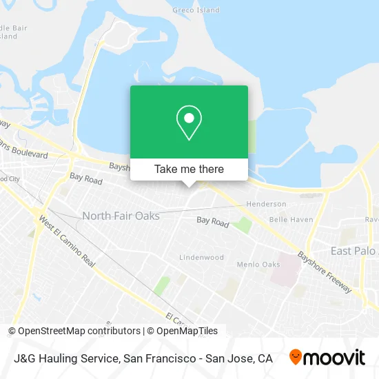 Mapa de J&G Hauling Service