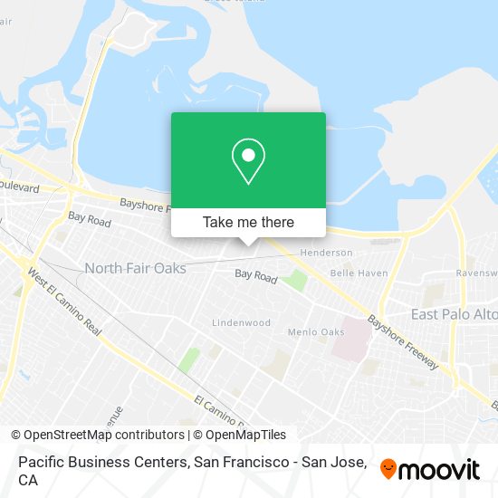 Mapa de Pacific Business Centers