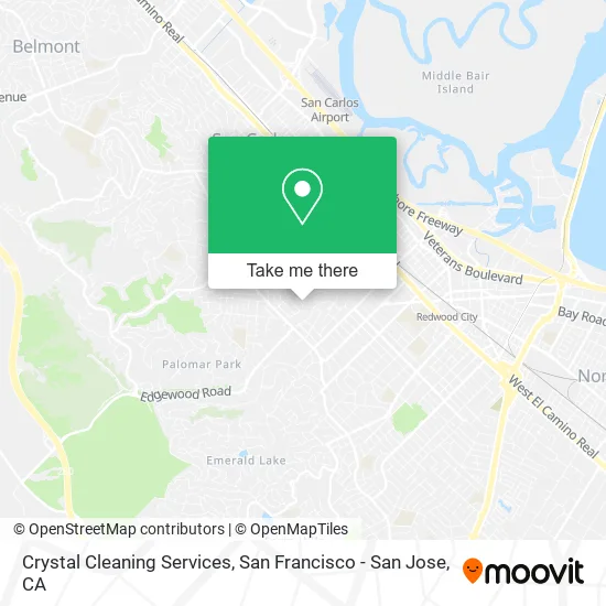 Mapa de Crystal Cleaning Services
