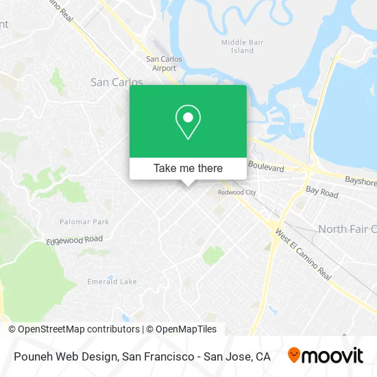 Mapa de Pouneh Web Design