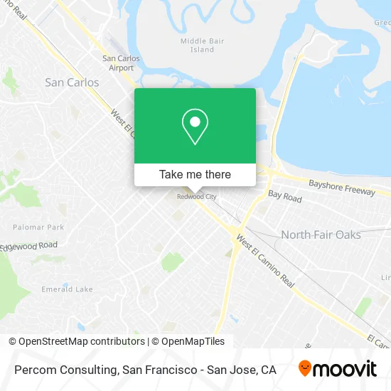 Mapa de Percom Consulting