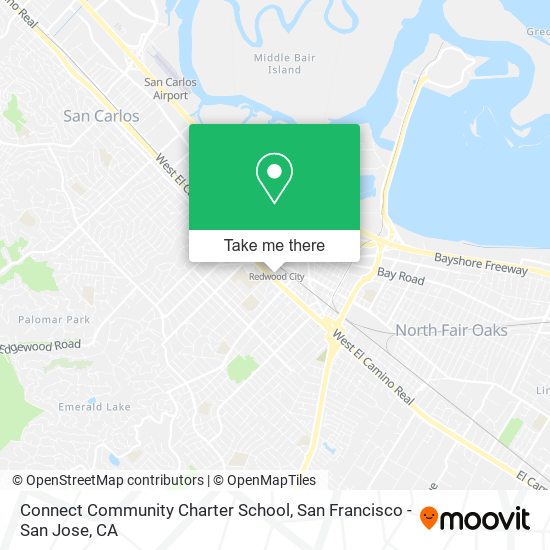 Connect Community Charter School map