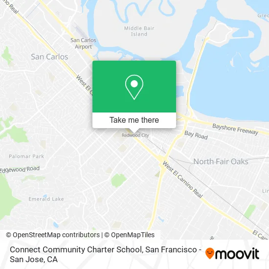Connect Community Charter School map