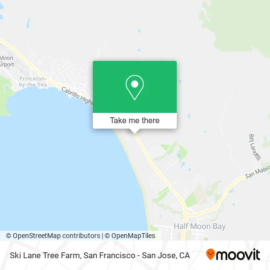 Mapa de Ski Lane Tree Farm