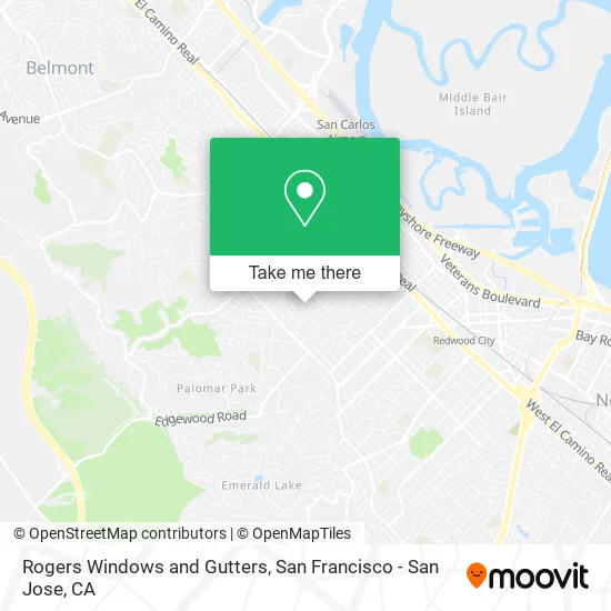 Mapa de Rogers Windows and Gutters