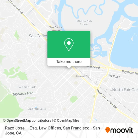 Razo Jose H Esq. Law Offices map