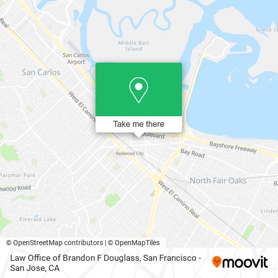 Mapa de Law Office of Brandon F Douglass