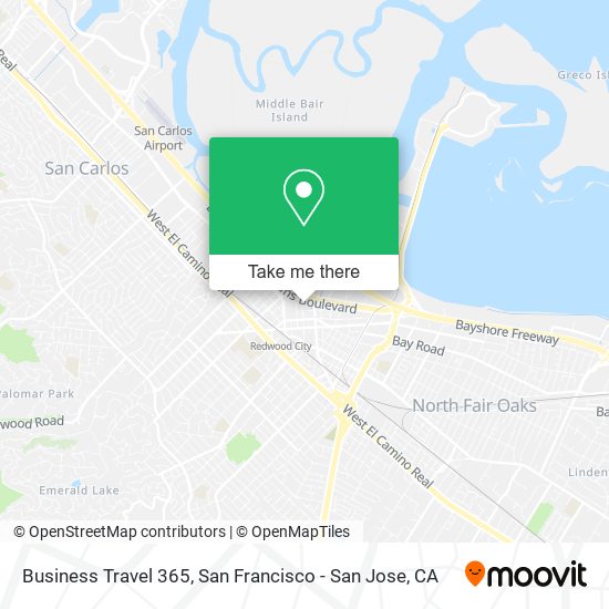 Business Travel 365 map