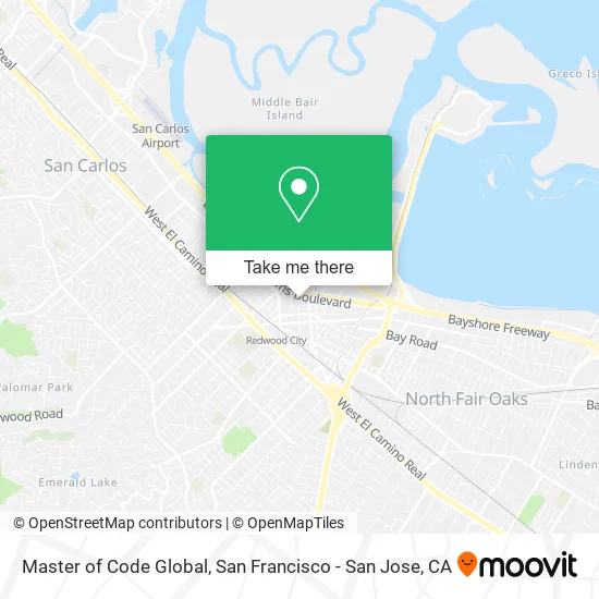 Mapa de Master of Code Global