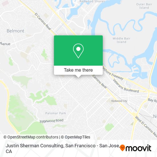 Justin Sherman Consulting map