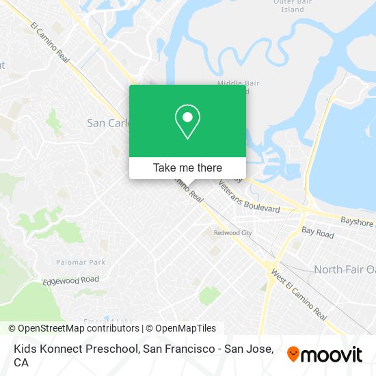 Kids Konnect Preschool map