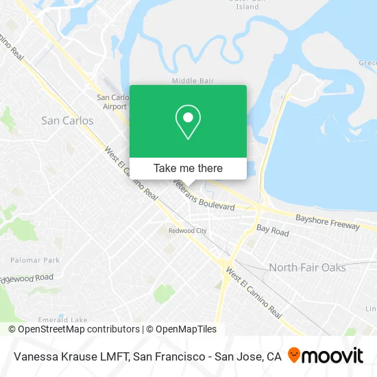 Vanessa Krause LMFT map