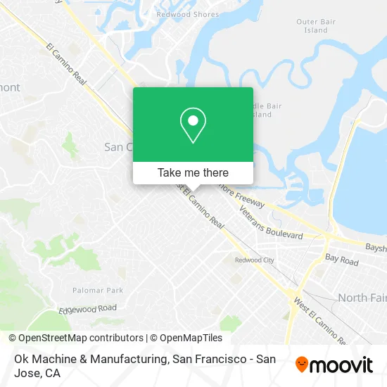 Ok Machine & Manufacturing map