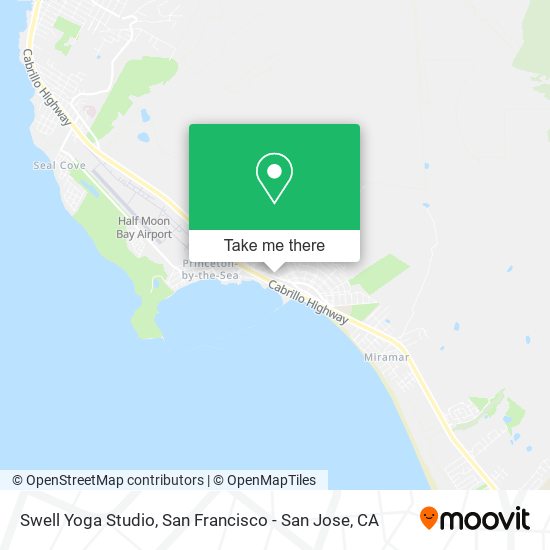 Swell Yoga Studio map