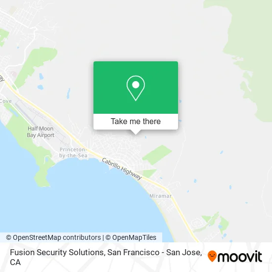 Fusion Security Solutions map