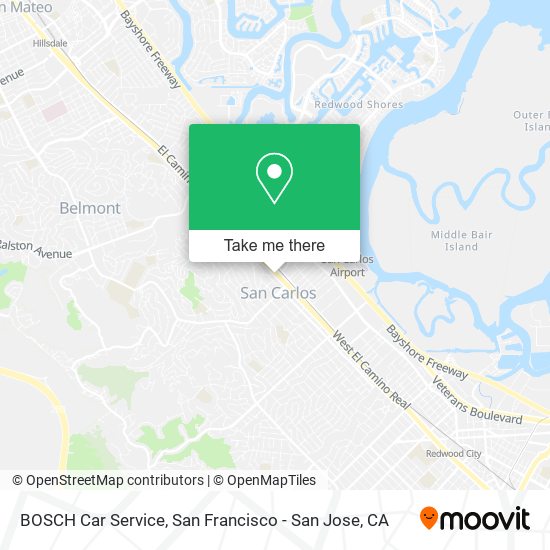 BOSCH Car Service map