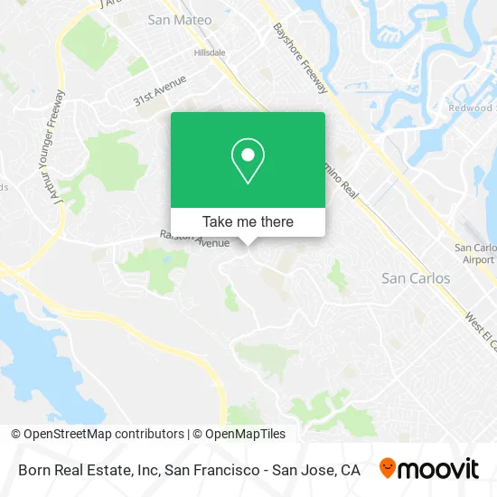 Born Real Estate, Inc map